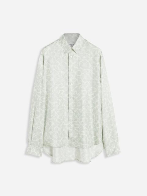 Lanvin PRINTED OVERSIZED SHIRT