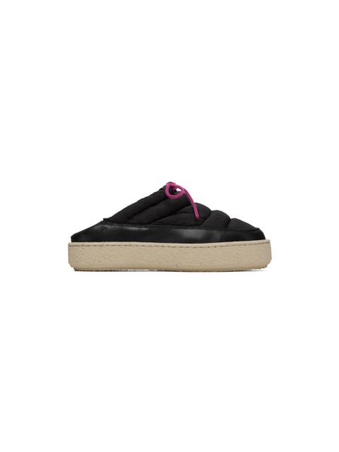 Isabel Marant Black Zikee Slippers