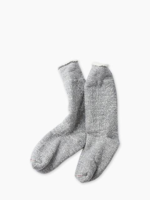 ROTOTO® ROTOTO R1001 DOUBLE-FACE CREW SOCKS M. GREY