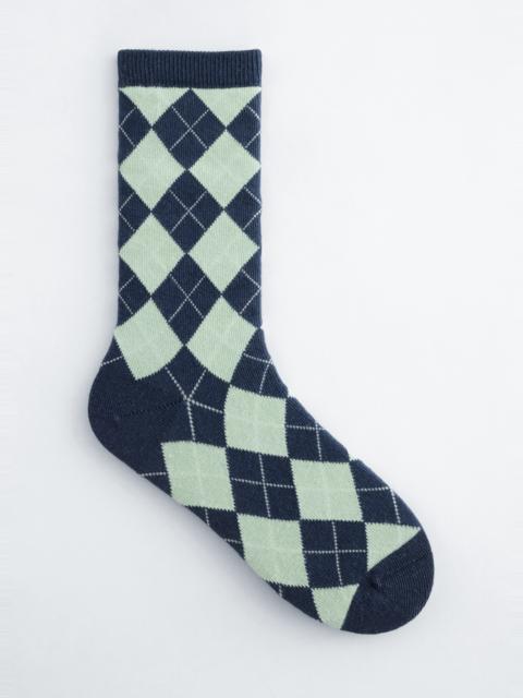 & Other Stories Harlequin Pattern Socks