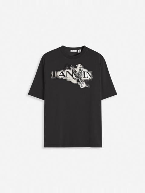 Lanvin LANVIN X FUTURE CLASSIC EAGLE PRINT T-SHIRT