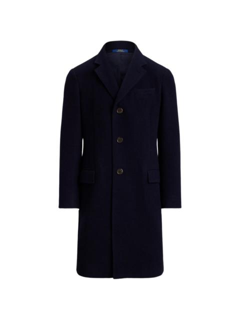 Polo Ralph Lauren button melton topcoat