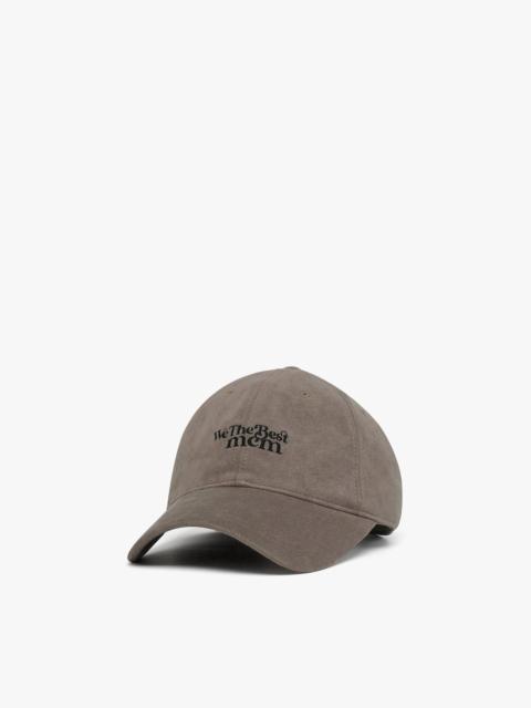 MCM MCM x We The Best Ultrasuede Cap