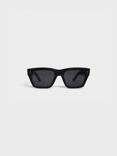 CELINE Black Frame 01 Sunglasses in Acetate with Polarized Lenses