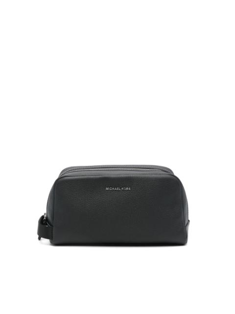 MICHAEL KORS logo-lettering wash bag