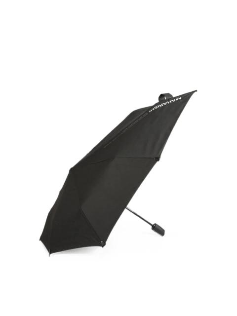 MAHARISHI SENZ CAMOUFLAGE-PRINT LOGO-PRINT UMBRELLA