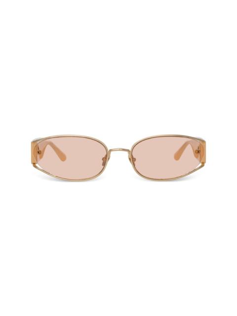 LINDA FARROW Shelby cat-eye sunglasses