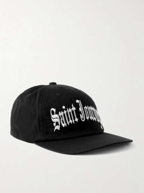 Logo-Embroidered Cotton-Twill Trucker Cap