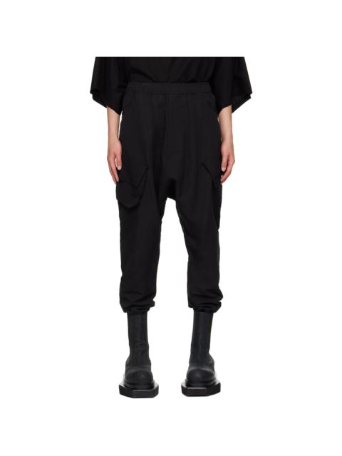 Black Bellows Pocket Track Pants