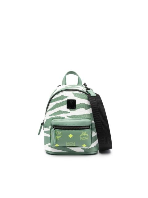 MCM animal-print leather backpack