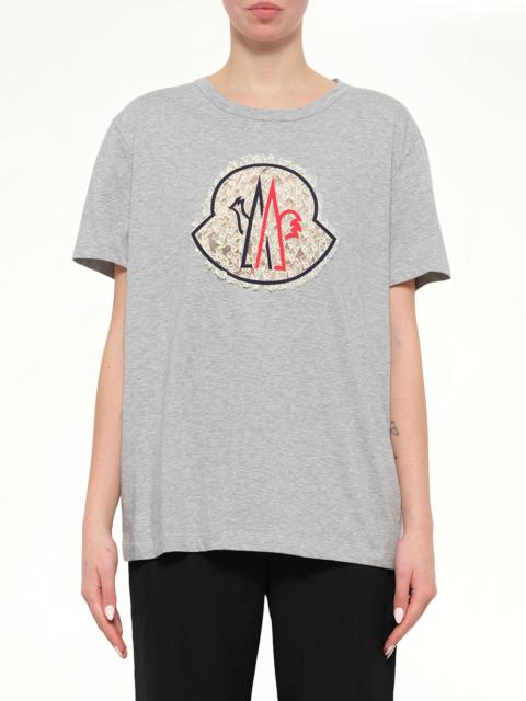 Moncler Moncler T-Shirt in Grey