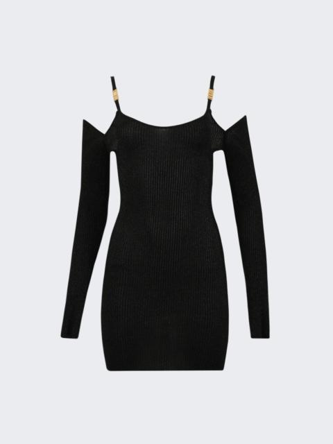 GCDS Lurex Knit Mini Dress