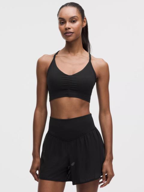 lululemon Flow Y Ruched Bra *Light Support, B/C Cup