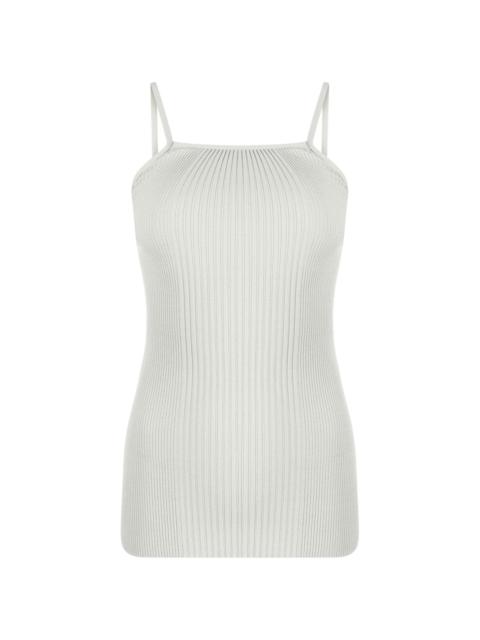 LOW CLASSIC halterneck ribbed tank top