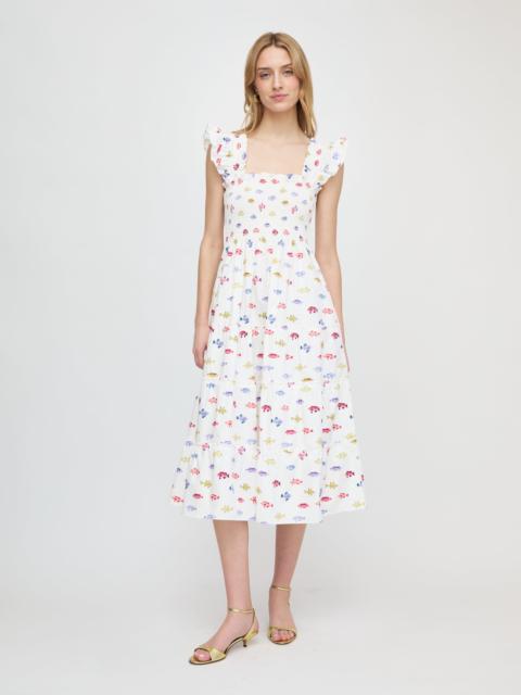 Hill House Home The Ellie Nap Dress - White Rainbow Fish