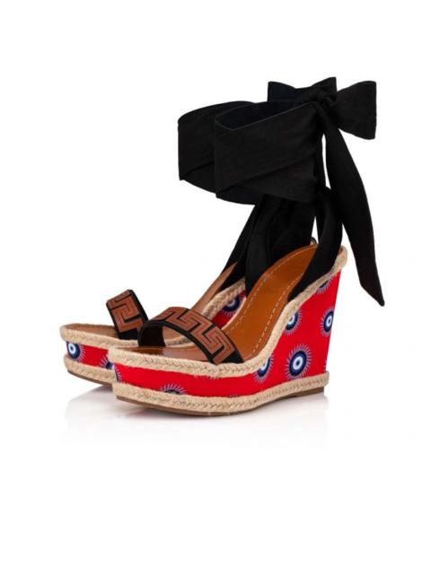 Christian Louboutin Athina Des Cyclades BLACK/MULTI/LIN BK