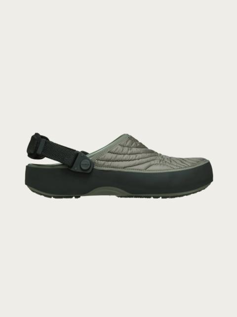 crocs Classic Elevated Quilted Clog - Galactic Grey