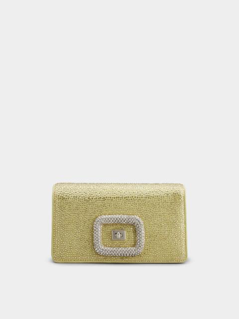 Roger Vivier Viv' Choc Bling Bling Mini Bag in Suede