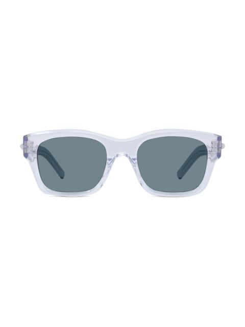 Givenchy Men's GV One 52MM Rectangular Sunglasses - Crystal