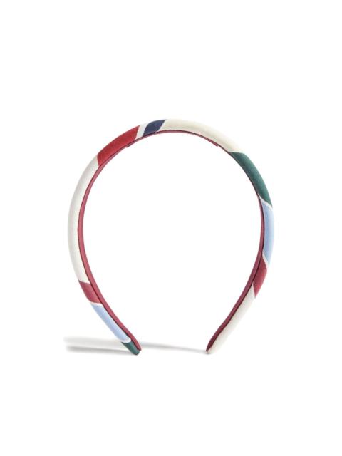 La DoubleJ striped headband
