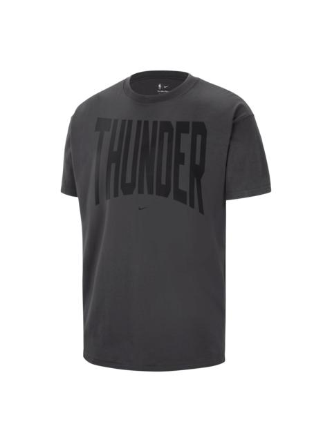Nike Nike Oklahoma City Thunder Peak Travel T-Shirt 'Dark Charcoal' IU1346-099