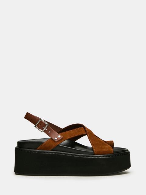 STEVE MADDEN RORY CHESTNUT SUEDE