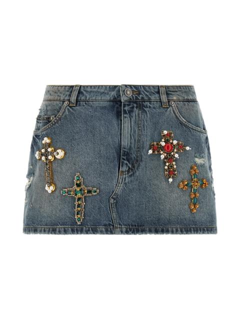 Dolce & Gabbana Embroidery Skirt