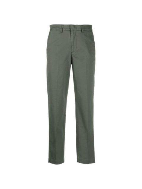 mid-rise chino trousers