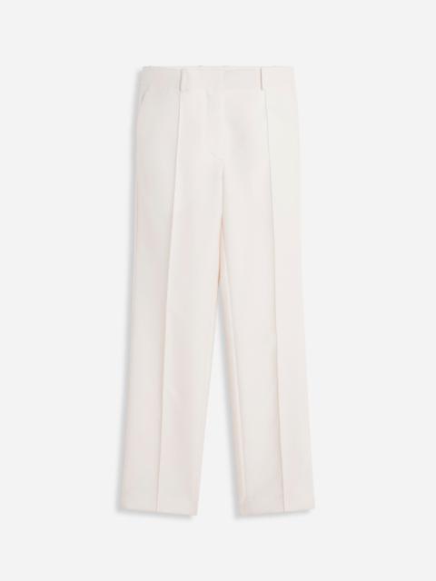 Lanvin TAPERED TAILORED PANTS IN WOOL & SILK