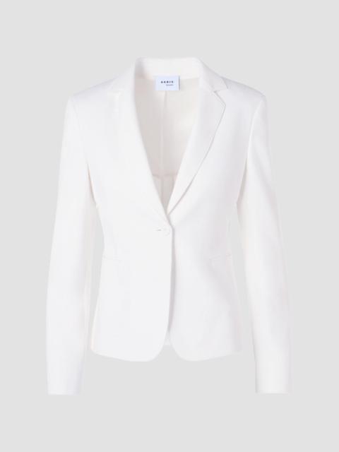 AKRIS Women's Jersey One-Button Blazer - Cream