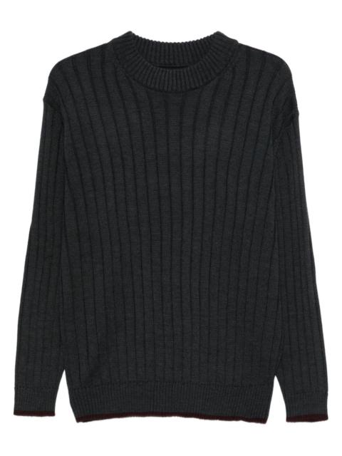 GR10K ribbed crew-neck sweater