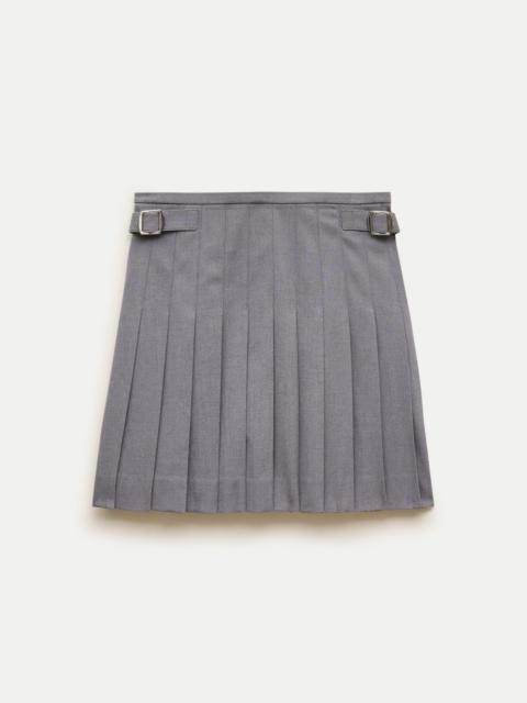 J.CREW Ivy mini skirt in Gramercy suiting