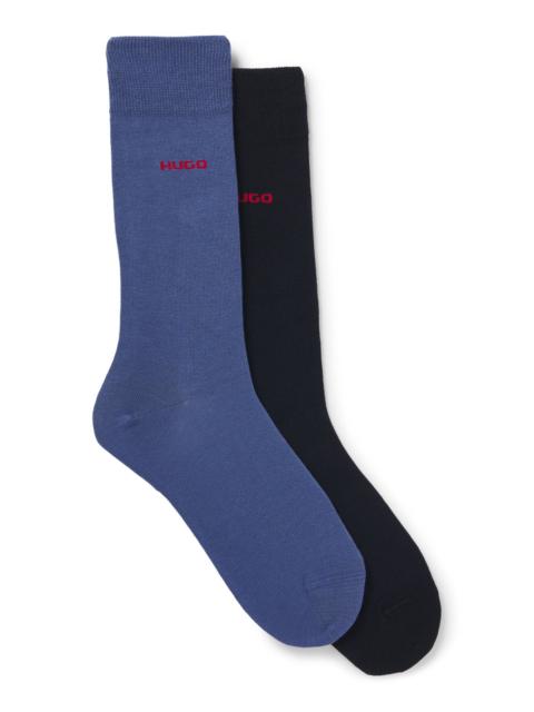 HUGO TWO-PACK OF SOCKS IN COTTON