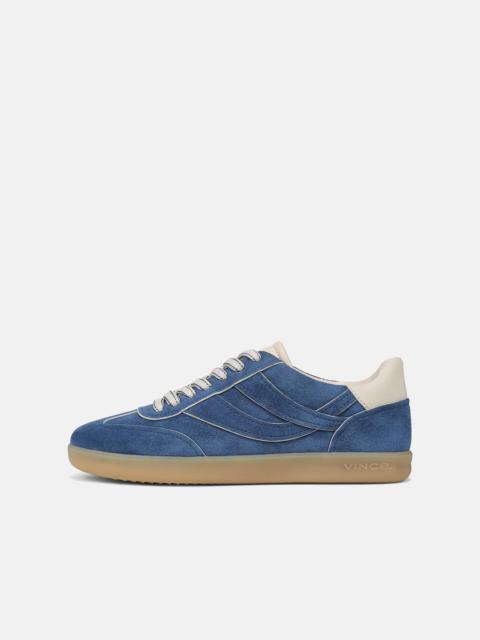 Vince Oasis Contrast-Edge Suede Sneaker