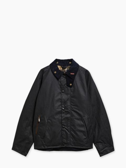 Barbour BARBOUR ICONS TRANSPORT WAX JACKET NAVY