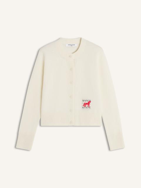 Maison Kitsuné LUNAR NEW YEAR LAMBSWOOL FITTED CARDIGAN