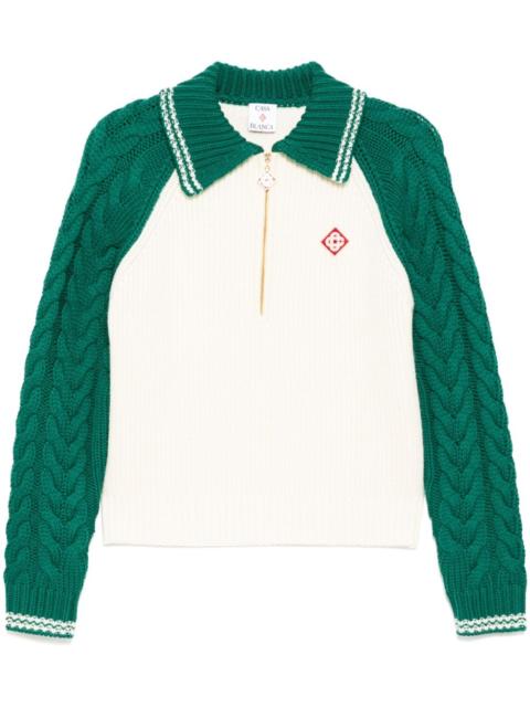 CASABLANCA zip fastening jumper