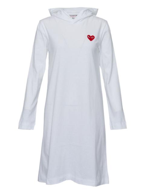 Comme Des Garçons hooded long-sleeve top