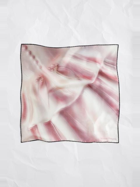 Maison Margiela Porcelain Print Silk Scarf