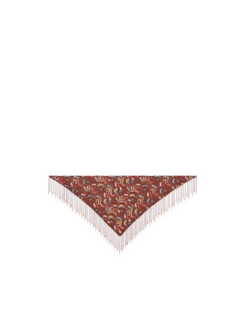 Etro lace beaded scarf