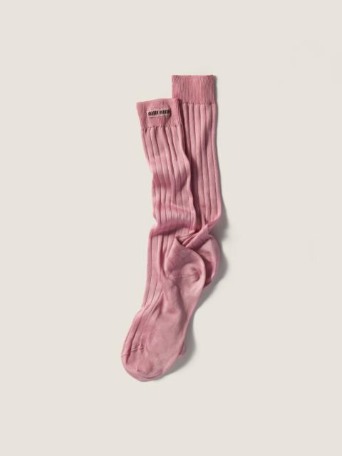 Miu Miu Silk socks