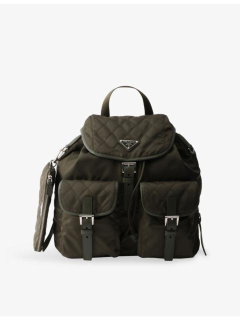 Prada Medium Quilted Re-Nylon Backpack