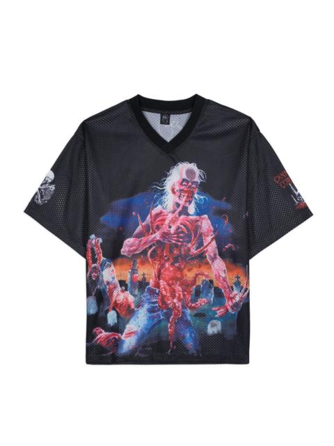 BRAIN DEAD Brain Dead x Cannibal Corpse Football Jersey - Black