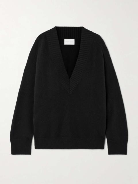 Loulou de Saison Sage cashmere sweater Black