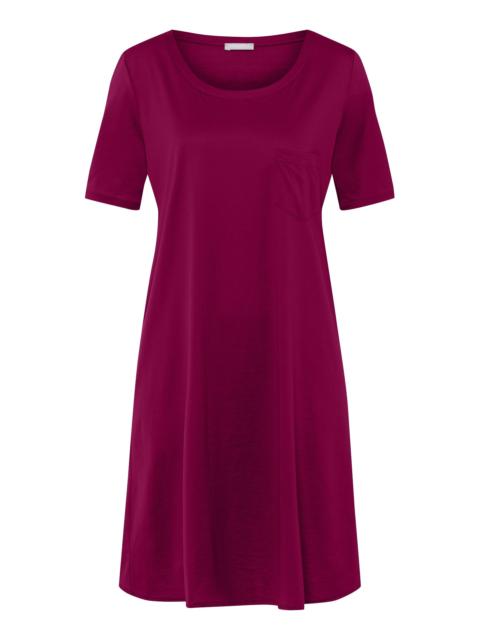 HANRO Cotton Deluxe Round Neck Cotton Nightgown