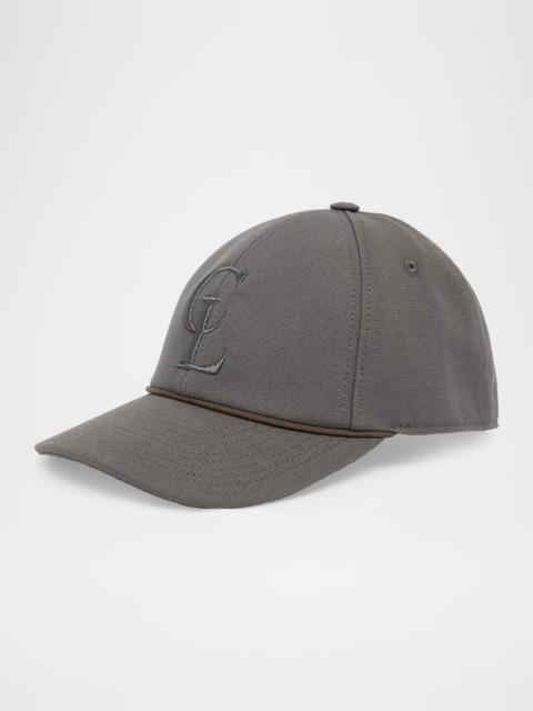 Christian Louboutin Men's Neo CL Canvas Baseball Cap