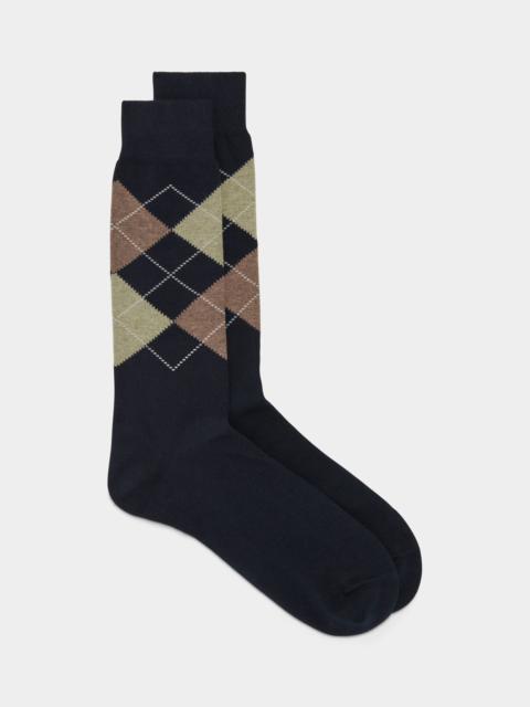 TODD SNYDER Argyle Dress Sock