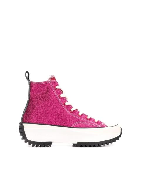 JW Anderson x JW Anderdon Run Star Hike Hi "Glitter Pack" sneakers