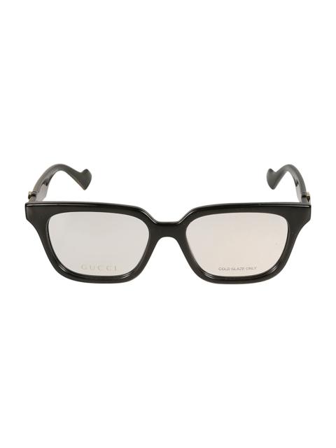 Square Logo Lens Frame