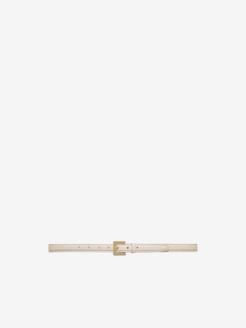 ANINE BING patent-leather belt